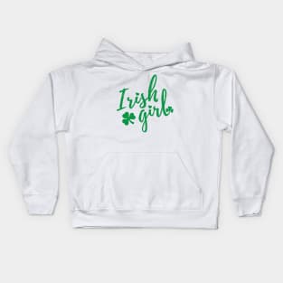 irish girl  st patrick's day  t shirt Kids Hoodie